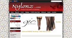 Desktop Screenshot of nylonz.com