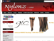 Tablet Screenshot of nylonz.com
